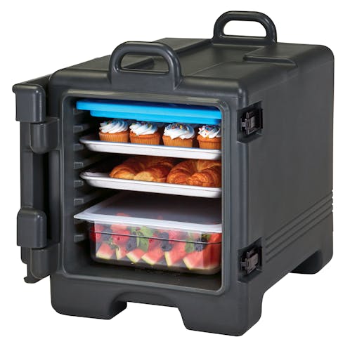 1318CC110 Black Non-Electric Combo Camcarrier w/ Food Pans