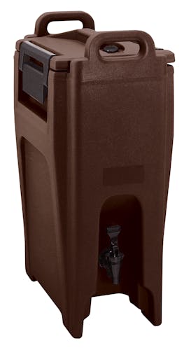 Cambro UC500157 Ultra Camtainer Coffee Beige 5.25 Gal Beverage Carrier