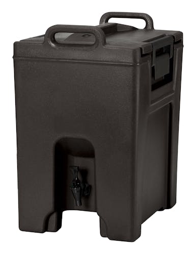 Cambro CSR5191 Camserver® 5 Gallon Granite Gray Insulated Beverage Dispenser
