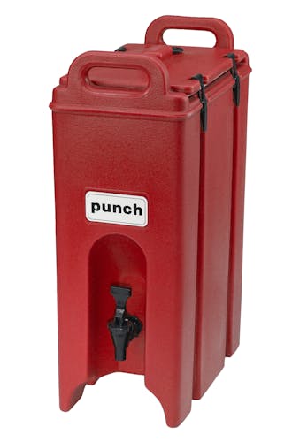 500LCD158 Camtainer® 5 Gallon Capacity Hot Red