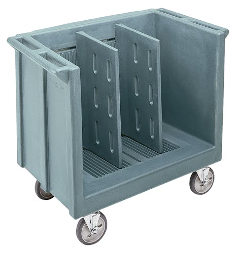 TDC30401 Slate Blue Adjustable Tray & Dish Cart