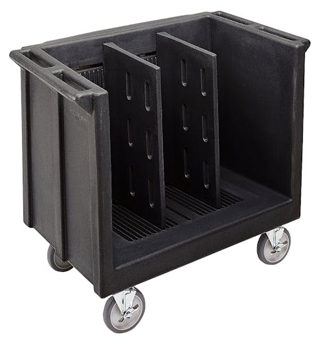 TDC30110 Black Adjustable Tray & Dish Cart