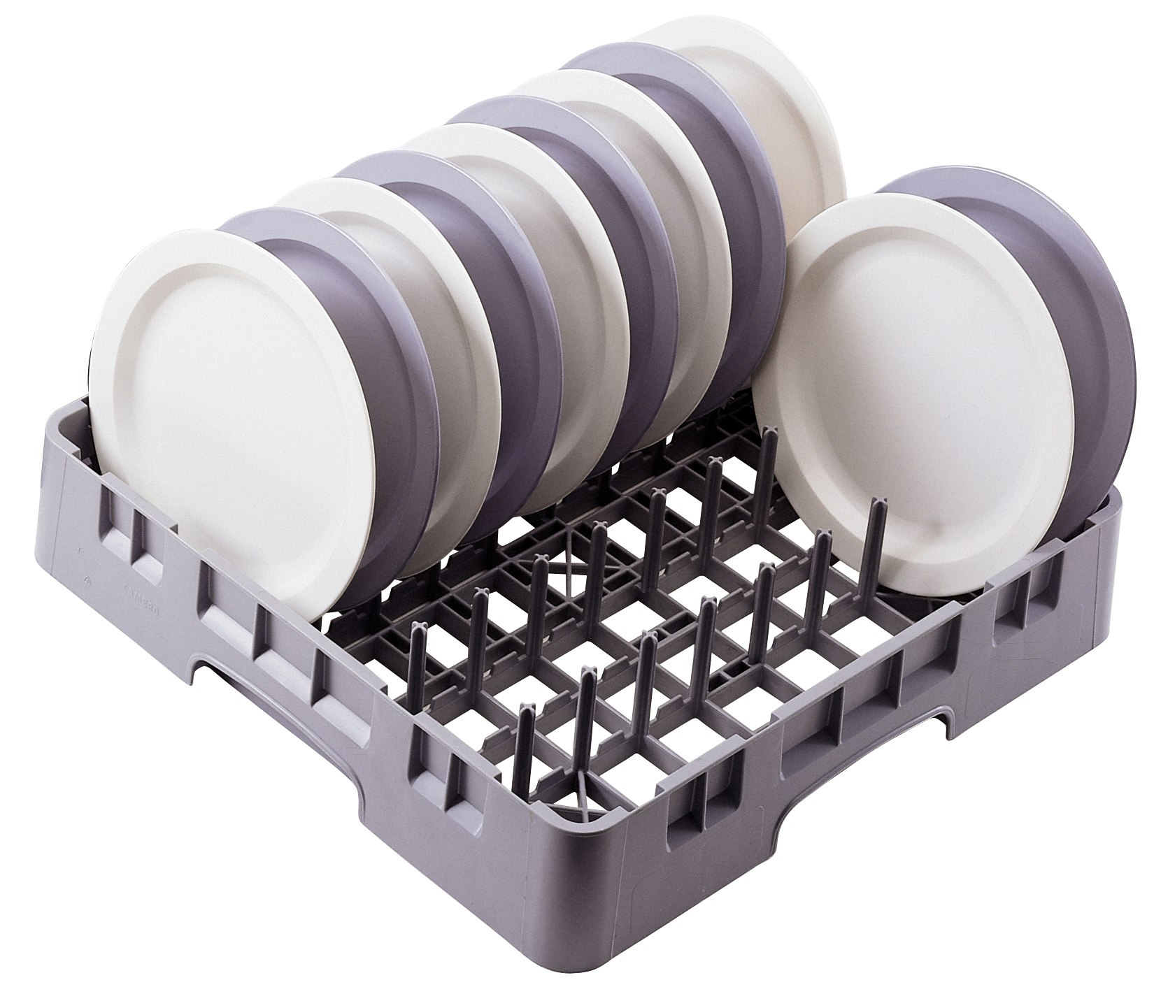 Cambro PR314 Dishwasher Rack, Peg Dish, Grey