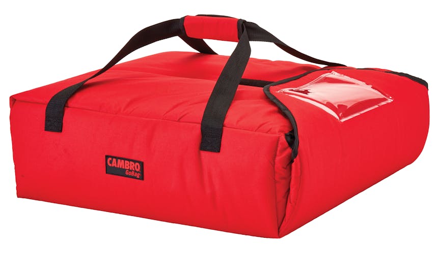 GBPP318521 Red Pizza GoBag - 3 18" Pizza Box Capacity