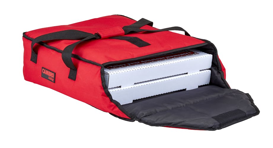 GBP216521 Red Pizza GoBag - 2 16" Pizza Box Capacity