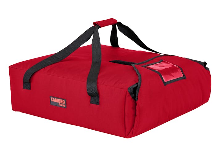 GBP220521 Red Pizza GoBag - 2 20" Pizza Box Capacity