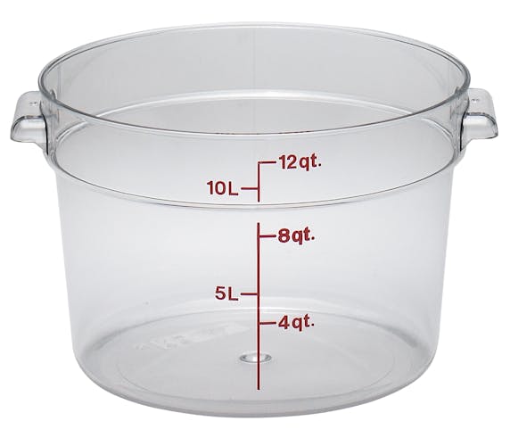 RFSCW12135 Camwear Clear 12 QT Round Container