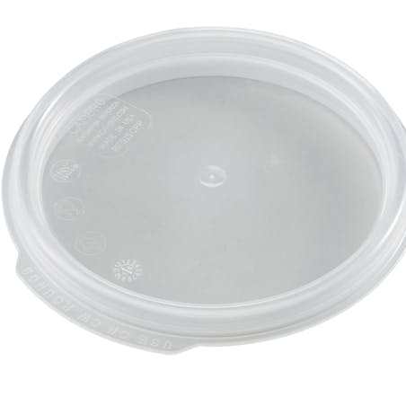 Cambro RFSCWC12135 Camwear Round Lid for 12, 18 & 22 Quart Clear