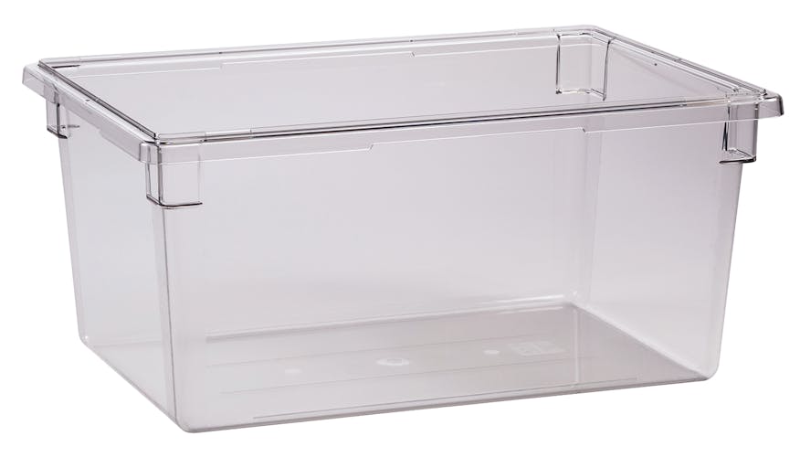 Vigor 18 x 12 x 9 Clear Polycarbonate Food Storage Box