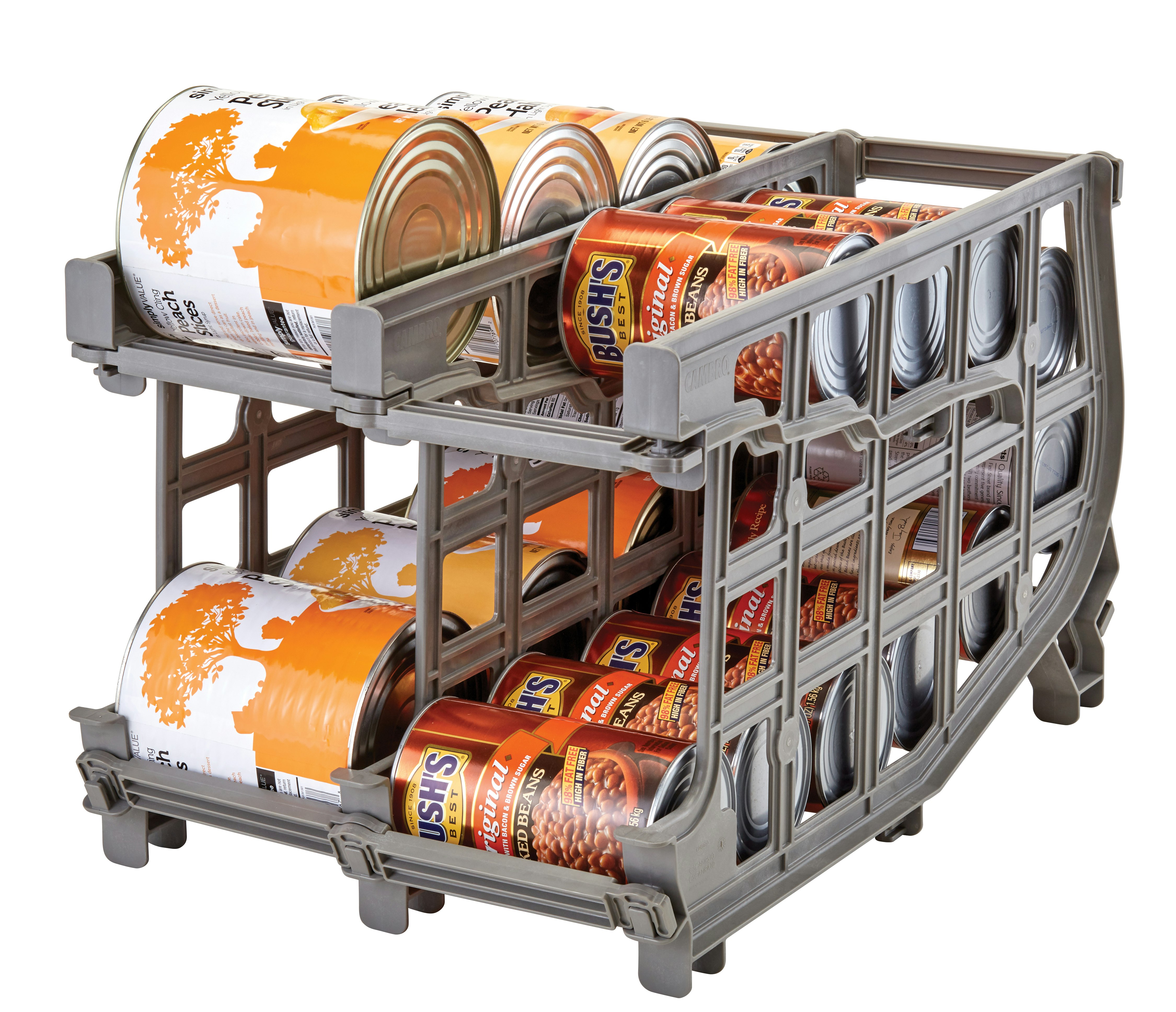 Regency CANRK162M Full Size Mobile Aluminum Can Rack for #10 and #5 Cans