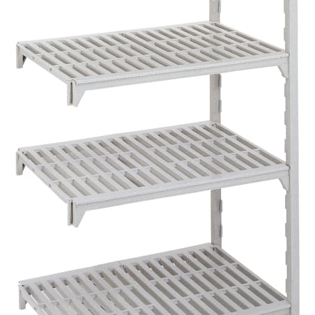 Camshelving® - Add-On Units - Stationary with Vented Shelves