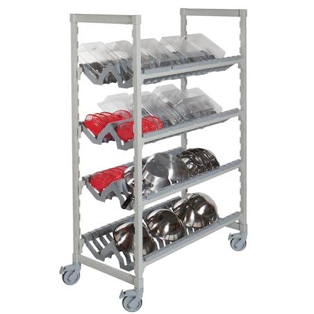 Camshelving® Premium Series Angled Drying and Storage Rack