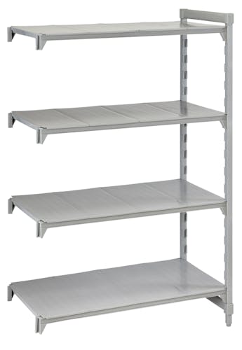 CPA182464S4480 Stationary Add-On Unit w 4 Solid Shelves
