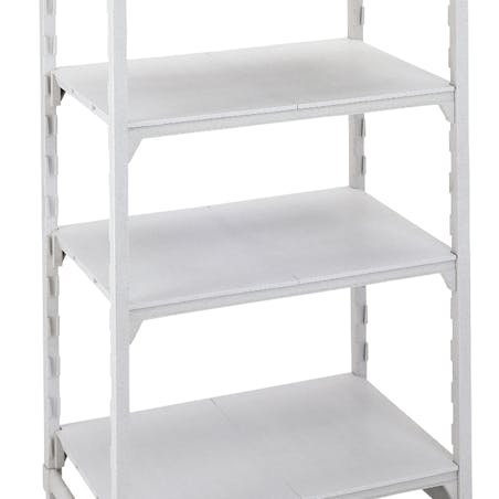 Camshelving® Metric Stationary Starter Units with Solid Shelves