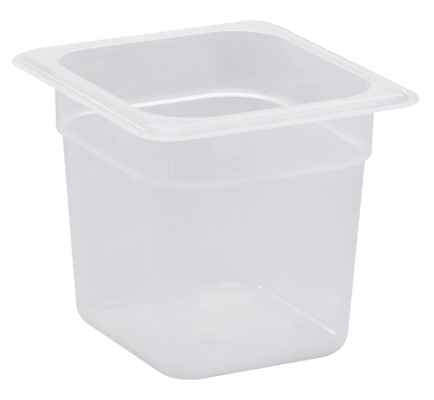 Cambro Translucent Food Pan 6" x 7" One Sixth Size 