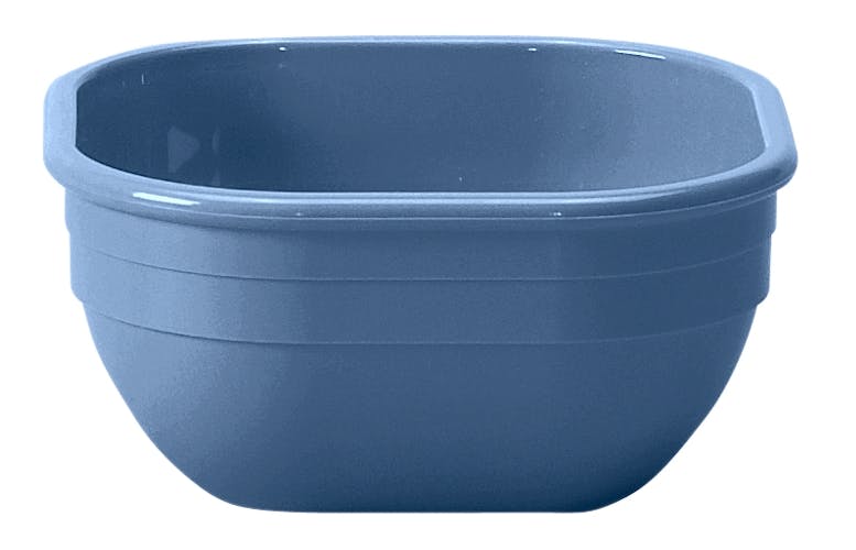 10CW401 Camwear Dinnerware Bowl - Slate Blue 9.4 oz Square