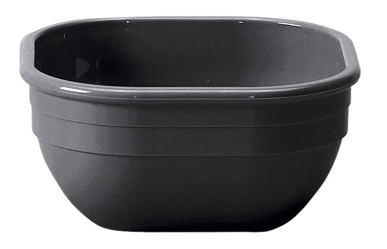 10CW110 Camwear Dinnerware Bowl - Black 9.4 oz Square