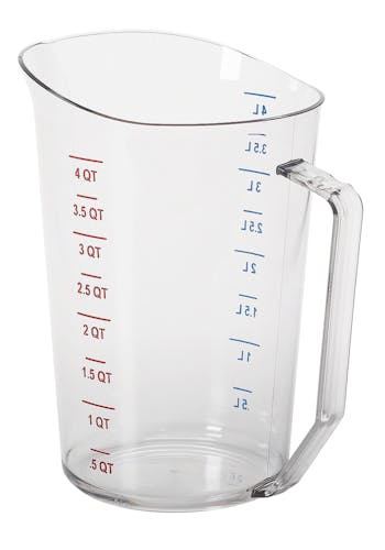 Cambro 1 Quart Liquid Measuring Cup 12 Pack - Clear, 12 pk - Fred Meyer
