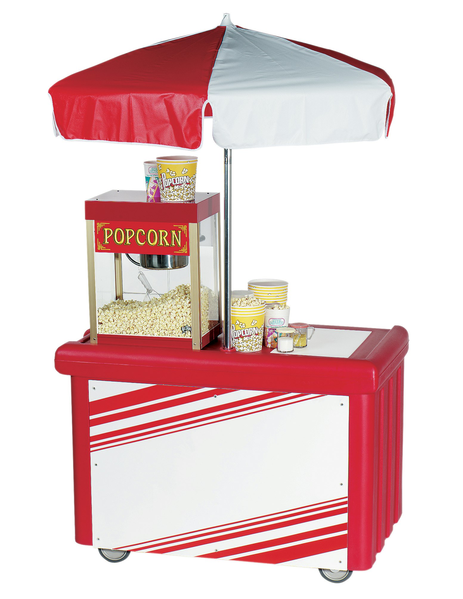 Camcruiser® Vending Cart with Umbrella | Cambro