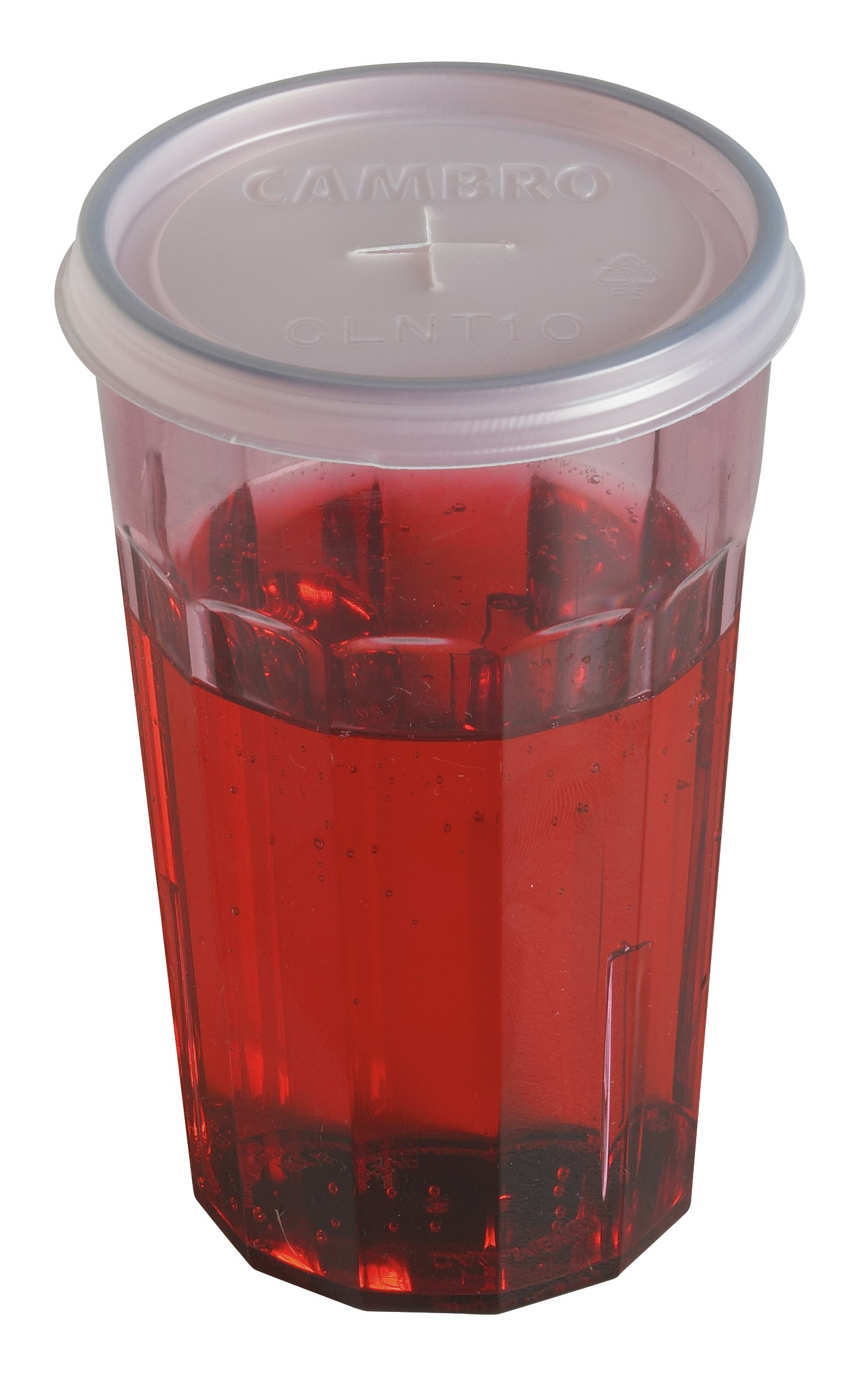 Disposable Translucent Lids with Straw Slot - CamLids®