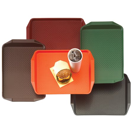 Fast Food Tray with Handles