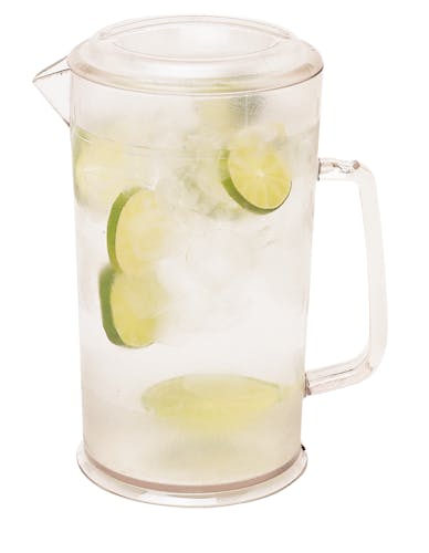 PC64CW135 CamView Clear Pitcher 64 oz w Water & Lime