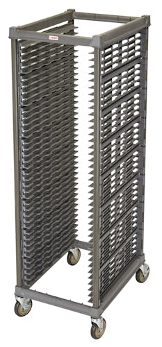 UPR1826F40580 Full Size Ultimate Sheet Pan Rack w 1.5" Spacing & Metal Casters