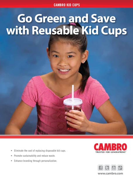 Spec Sheet - Cambro Kid Cups 