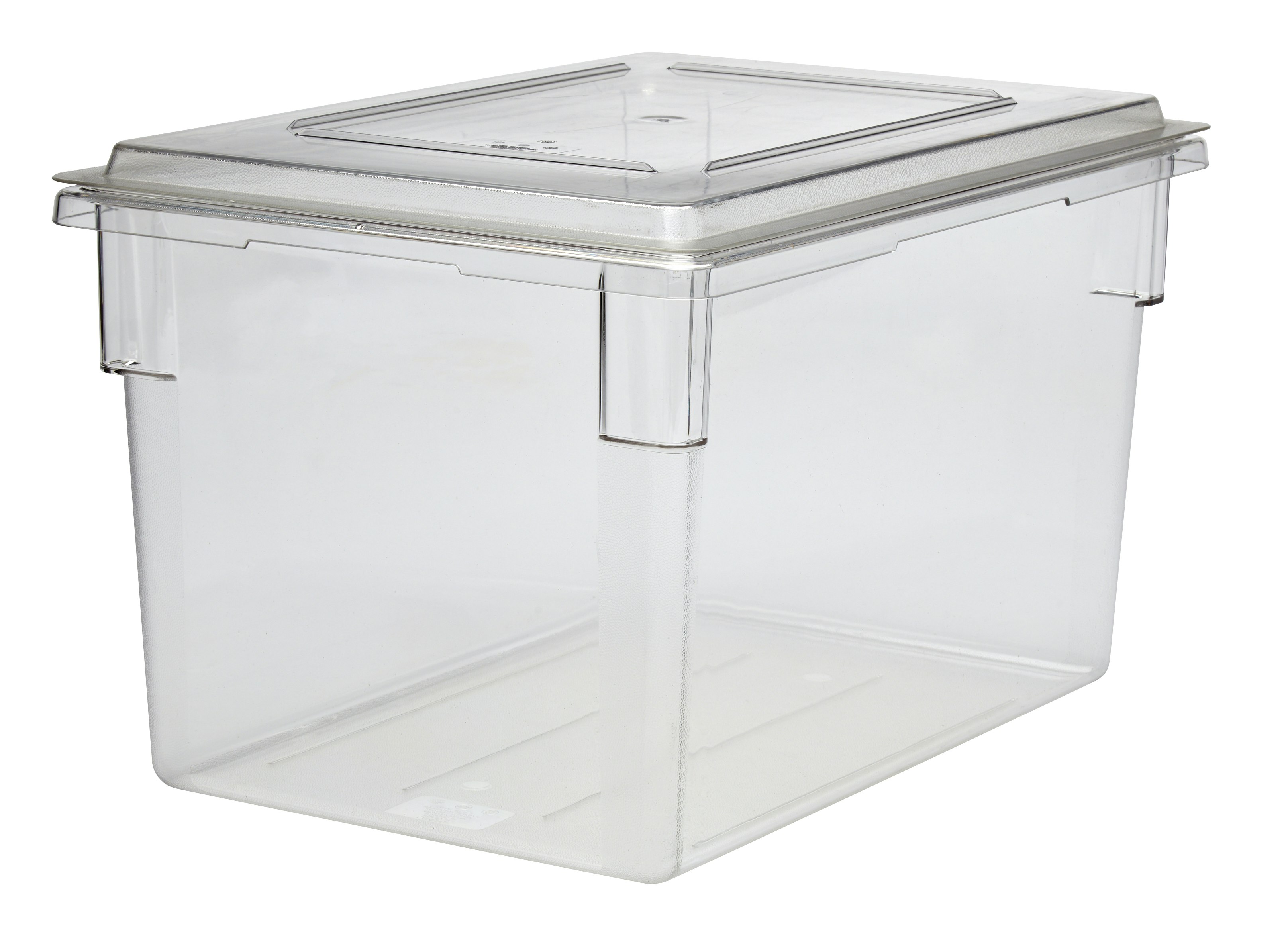 Cambro Clear Plastic Container 4.75 gallon with Lid - Julabo