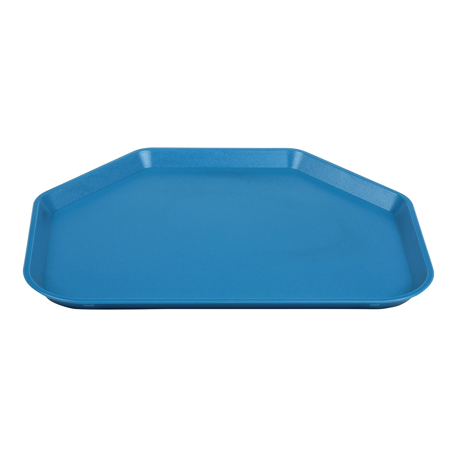 Cambro Camwear 5-Compartment Trays, 15W, Blue, Pack of 24 Trays