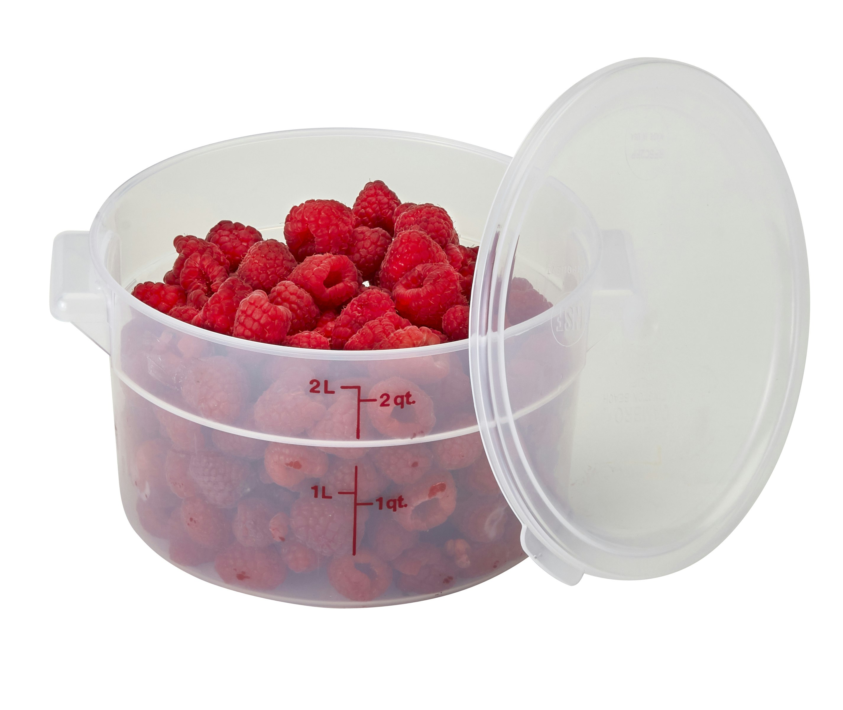 CAMBRO 1QT ROUND FOOD CONTAINER - Rush's Kitchen