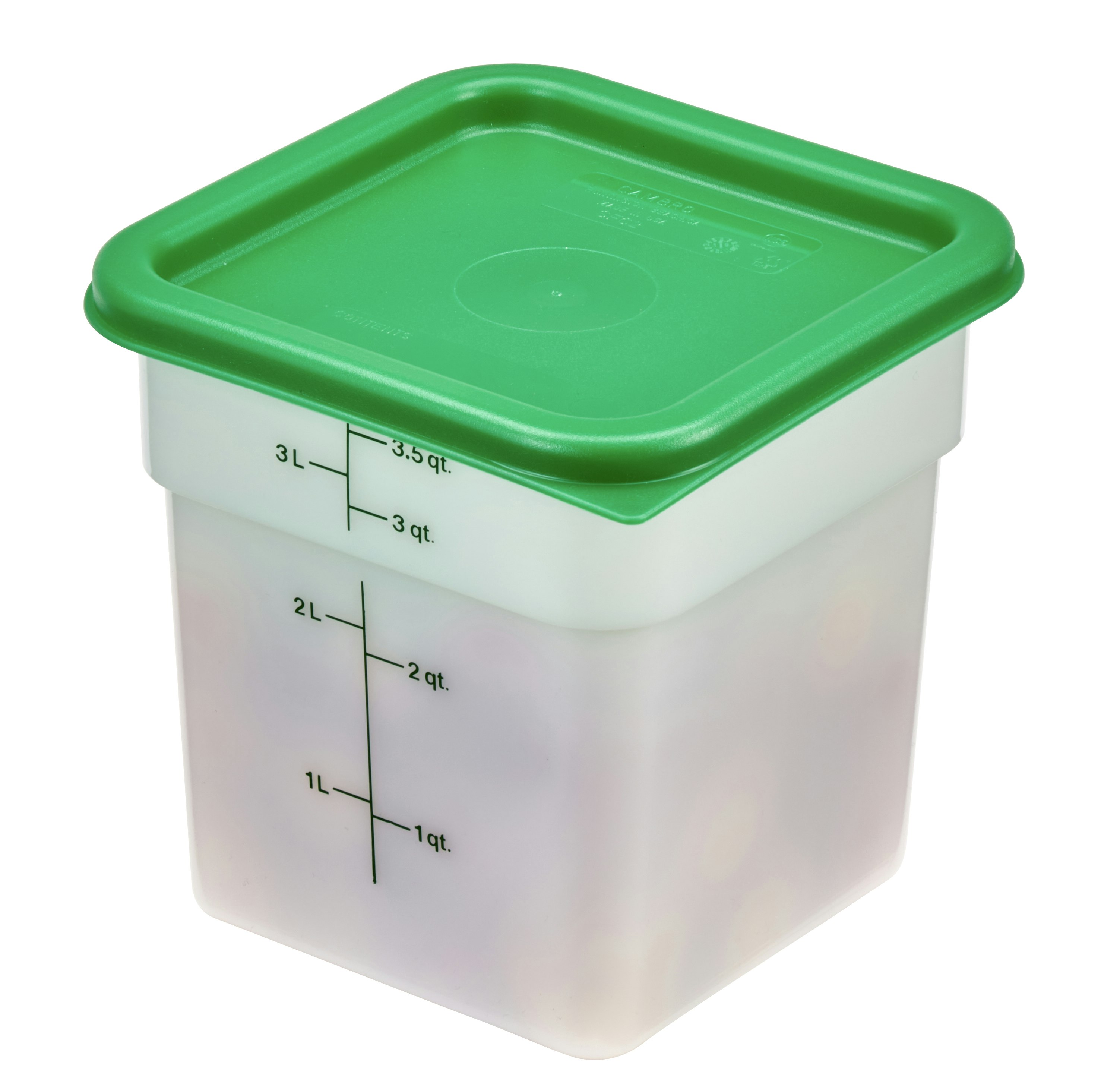  Cambro Medium Polyethylene Square Lids, fits 6 and 8 qt.  containers, Pack of 6: Cookware Lids: Home & Kitchen