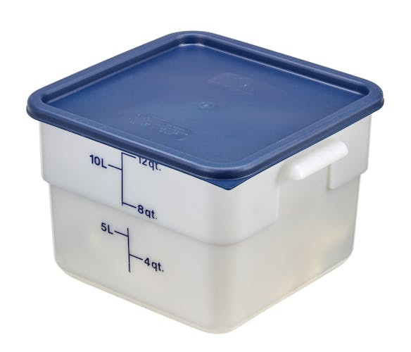 Cambro® Square Food Storage Container Lid - 8 Quart S-21886 - Uline