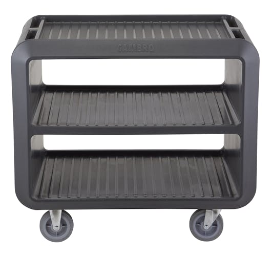 SC337615 Charcoal Gray Service Cart Pro - Front Face