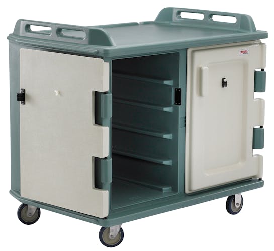 MDC1418S20401 Meal Delivery Cart Capacity 20 Trays 14" X 18" Slate Blue