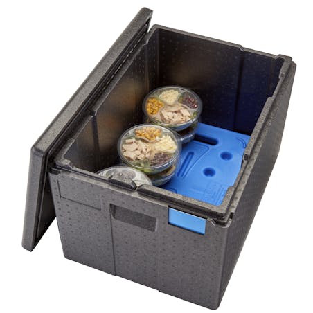 Total Solution® 3.86-cup Plastic Food Storage Container with Lid