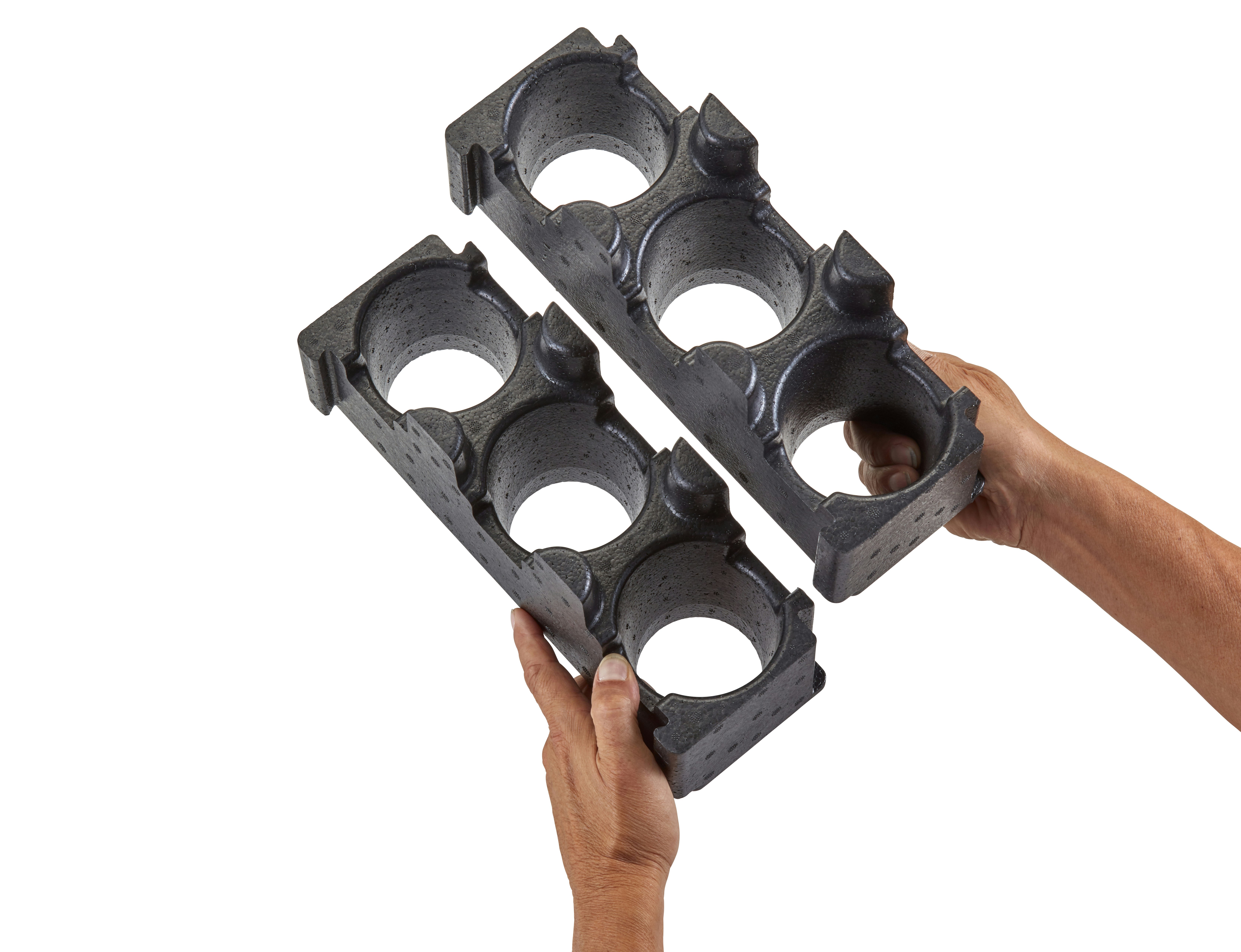 3-Compartment Insulated Cup Holder Cam GoBox® Cambro