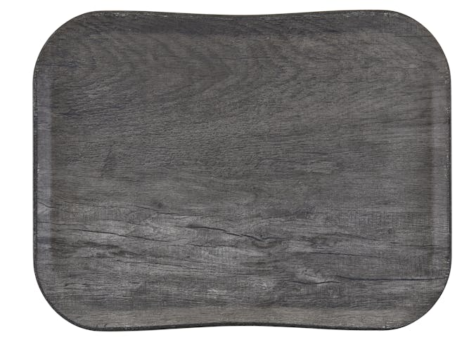 VTC3343TF91 Versa Century Polyester Wood Grain Tray 33 x 43 cm Gray Oak