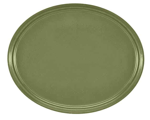2500428 Camtray 19" X 24" Oval Olive Green