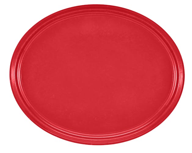 2500510 Camtray 19" X 24" Oval Signal Red