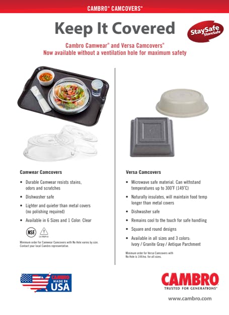 Plate Cover Brochure