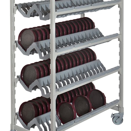 Camshelving® Premium Series Angled Drying and Storage Rack for Healthcare