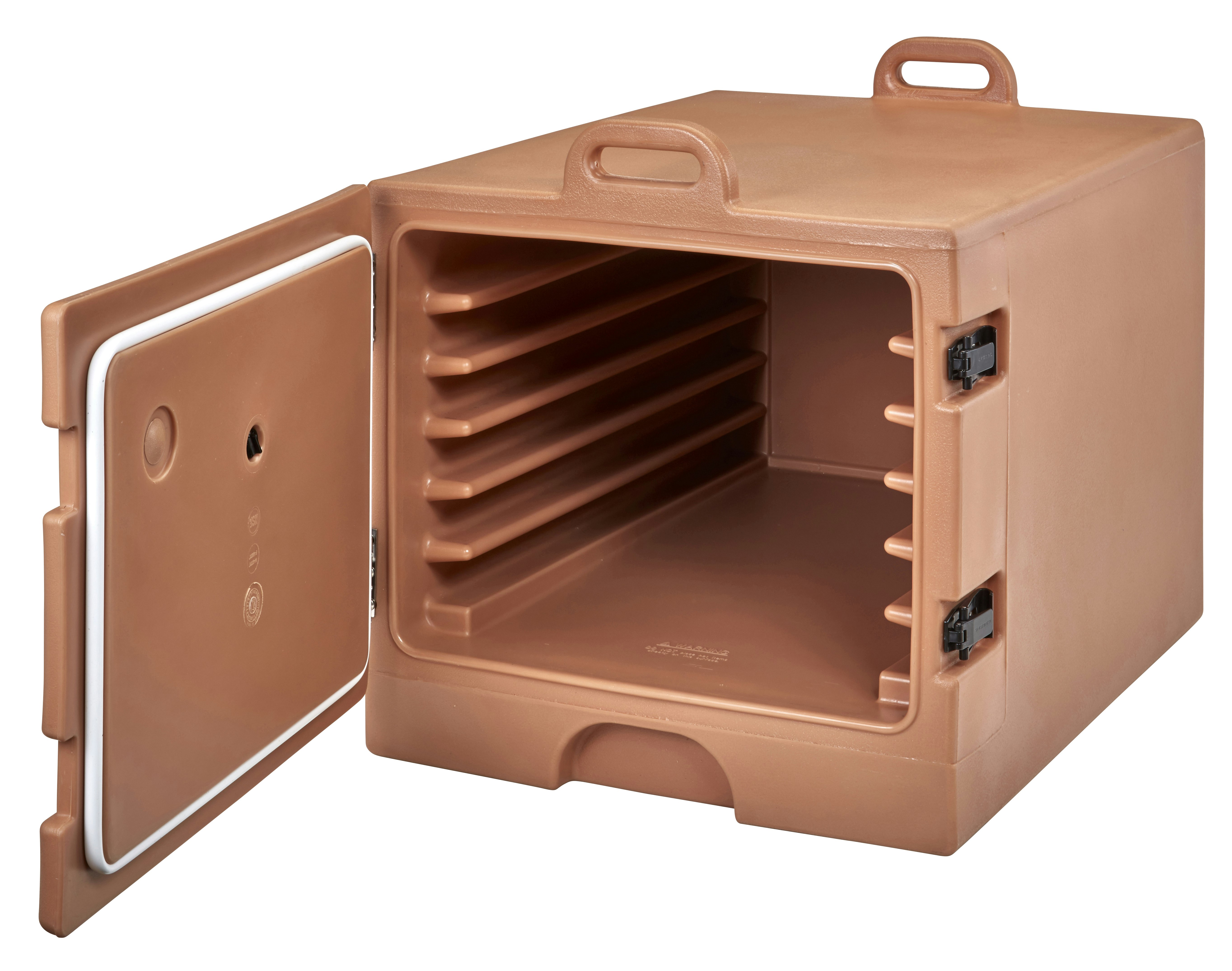 1/3 & Full Size Pans 2-1/2 to 8 deep Holds 1/2 Front Loading Beige Case of 1 Cambro UPC400157 Ultra Pan Carrier 