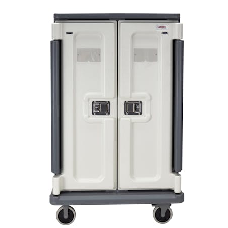 Tall 20-Tray Meal Delivery Cart