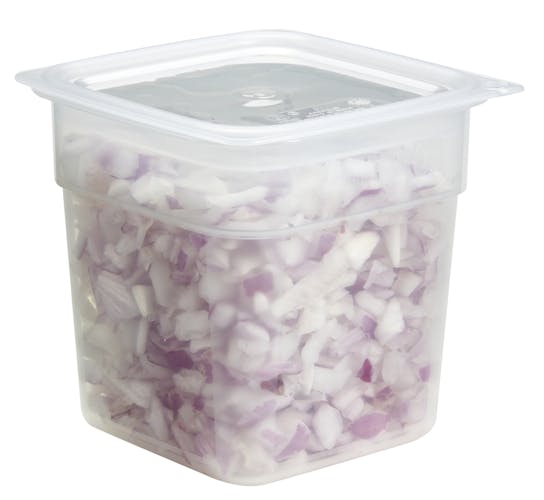 1SFSPROPP190 - CamSquares FreshPro 1 QT. Translucent Container with Easy Seal Cover