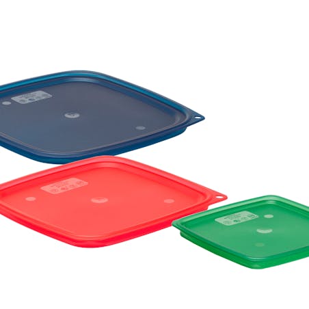 Cambro CamSquares® FreshPro 6 Qt. Translucent Square Polypropylene Food  Storage Container