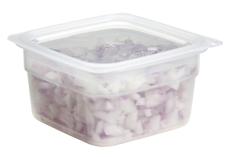 HFSFSPROPP190 1/2 QT CamSquares FreshPro Translucent Container With Easy Seal Cover