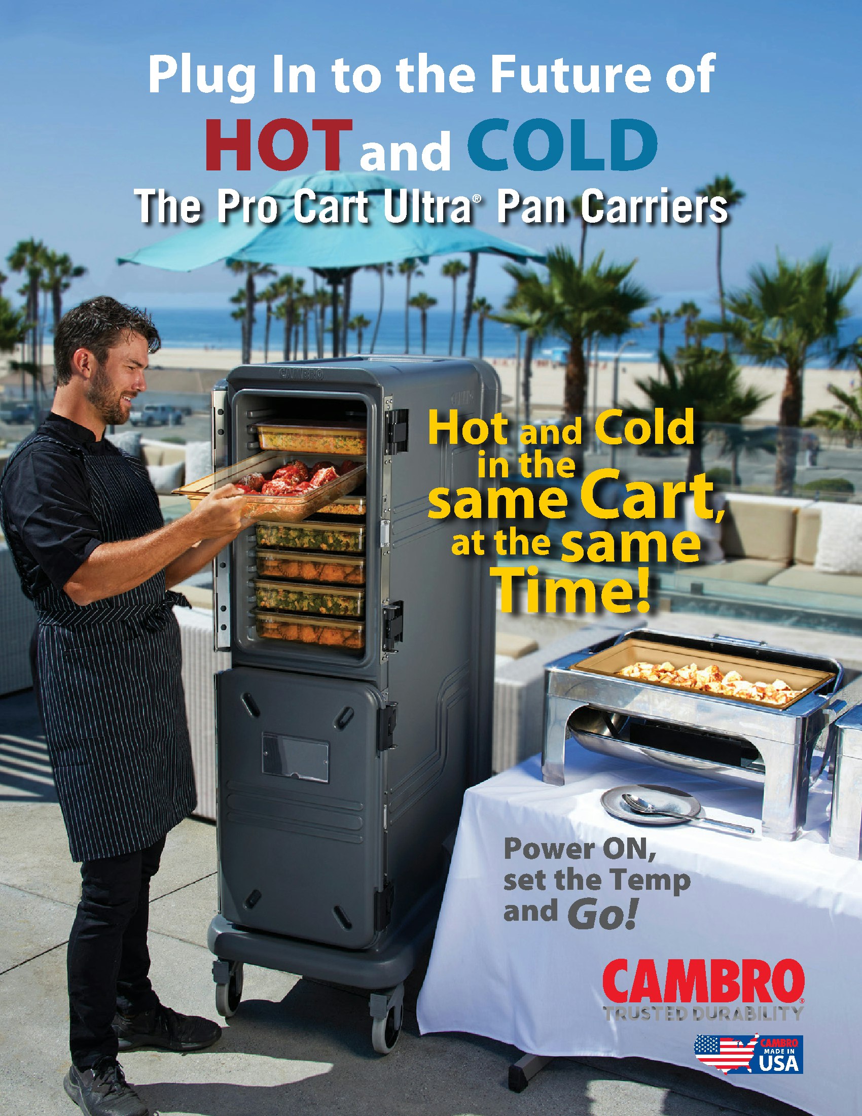 The Pro Cart Ultra® Pan Carriers | Cambro
