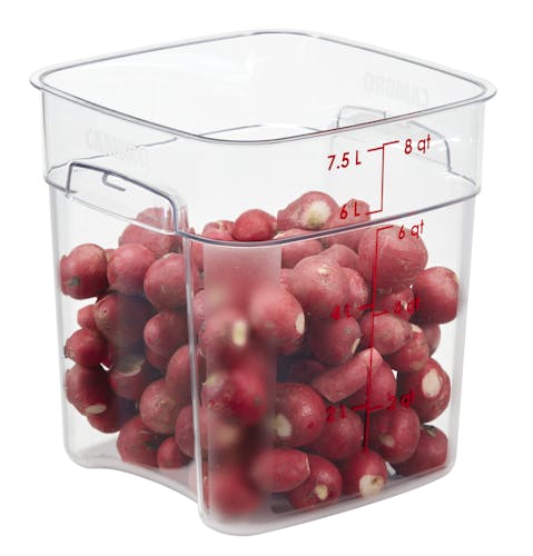 8SFSPROCW135 CamSquares FreshPro 8 QT Container