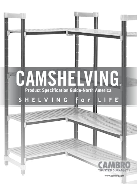 Camshelving Spec and Price List